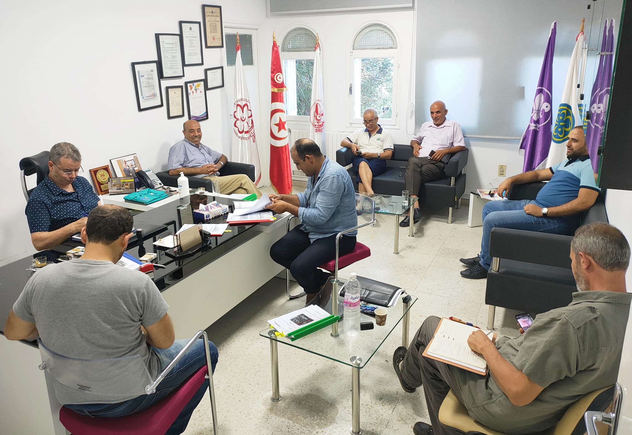 الكشافة التونسية: خطوات متسارعة لبناء دار الضيافة